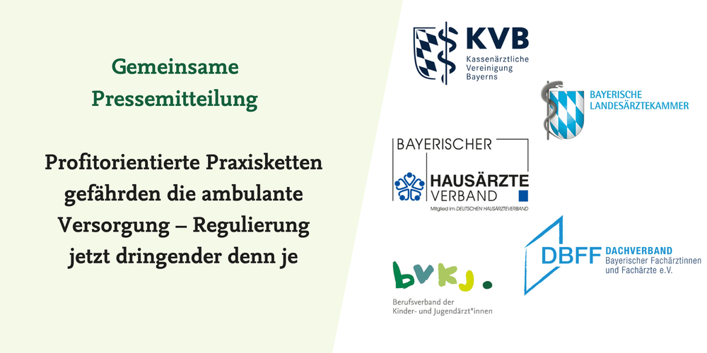 Profitorientierte Praxisketten gefährden die ambulante Versorgung – Regulierung jetzt dringender denn je